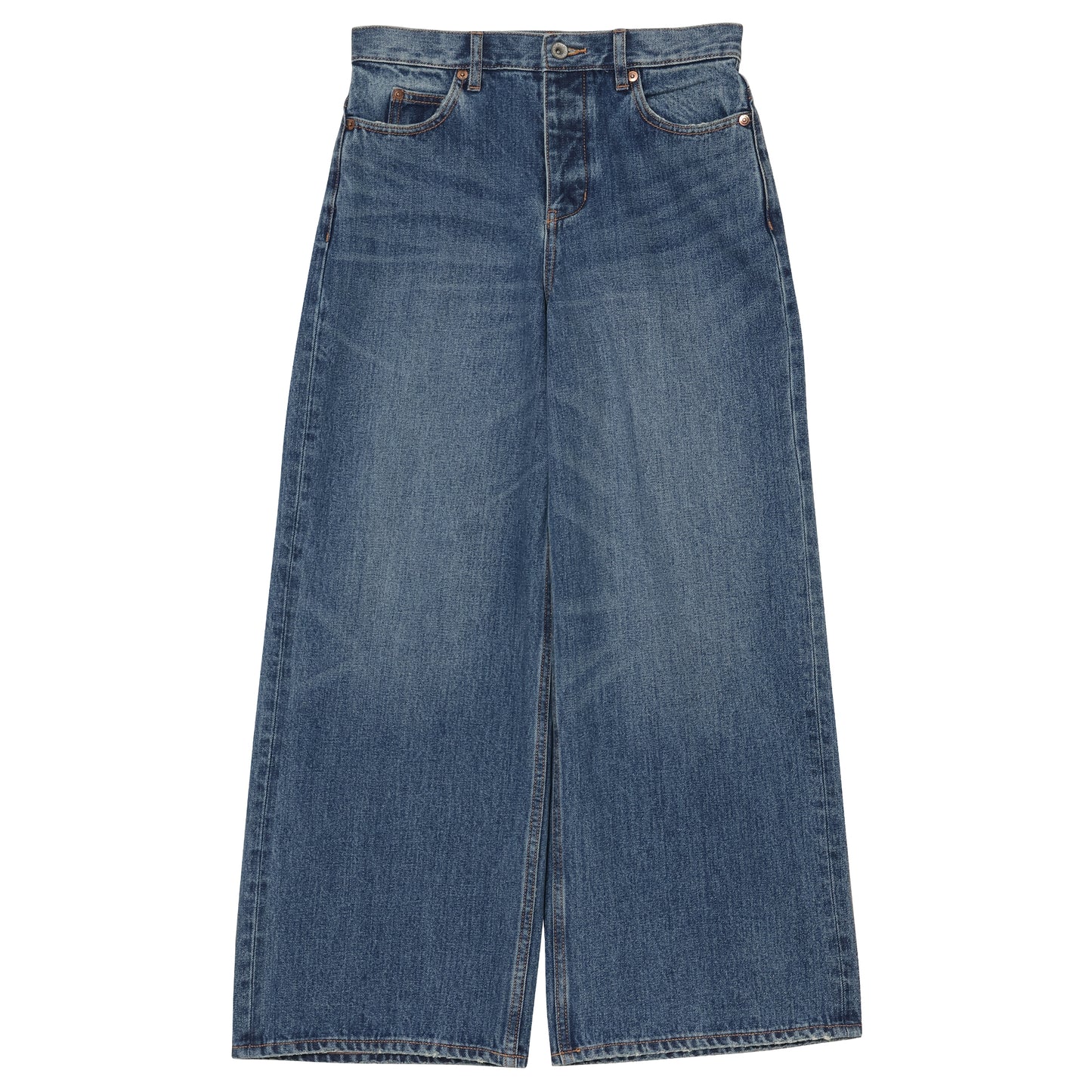 Mid-rise Wide Denim (60936)