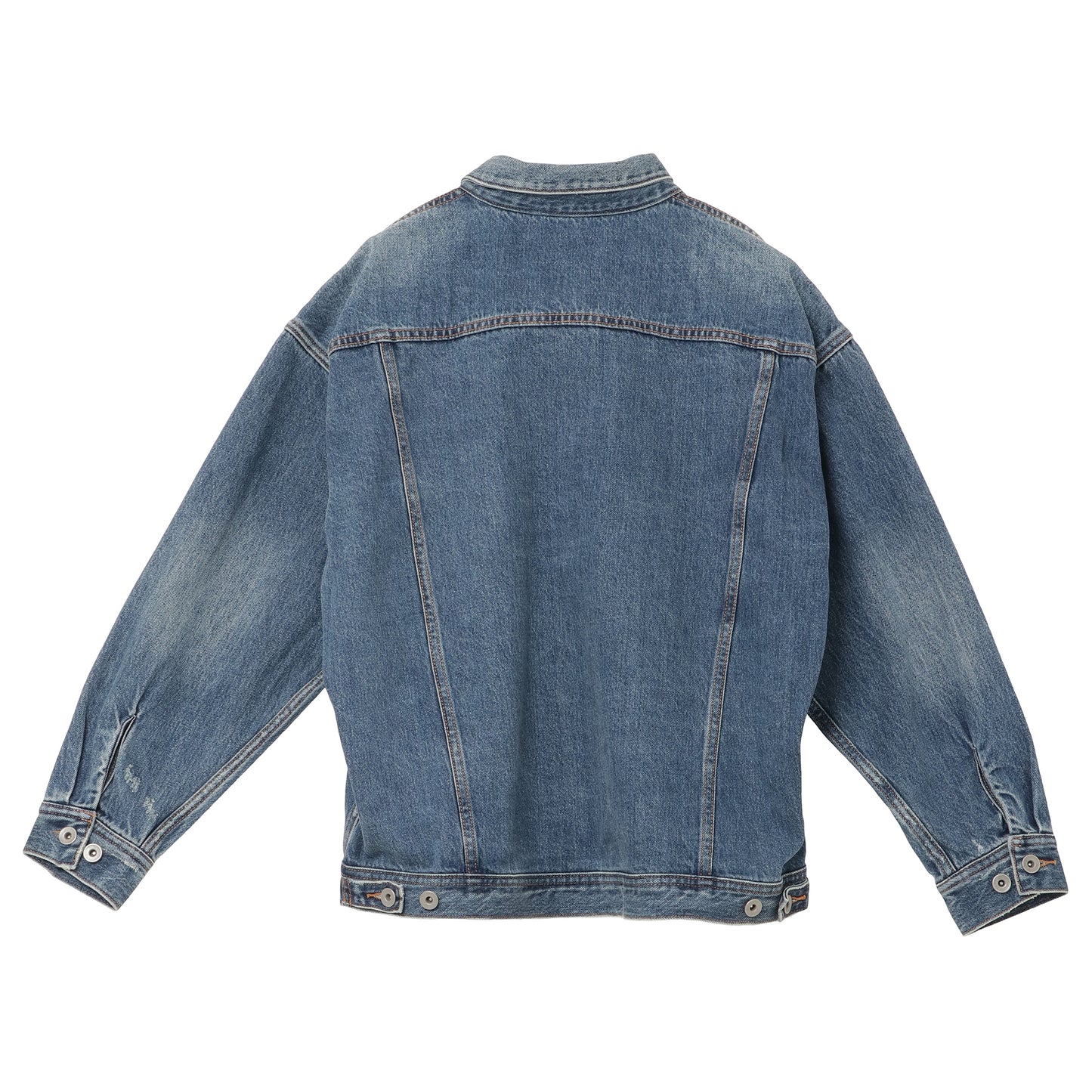 Oversized Trucker Denim Jacket (61738)
