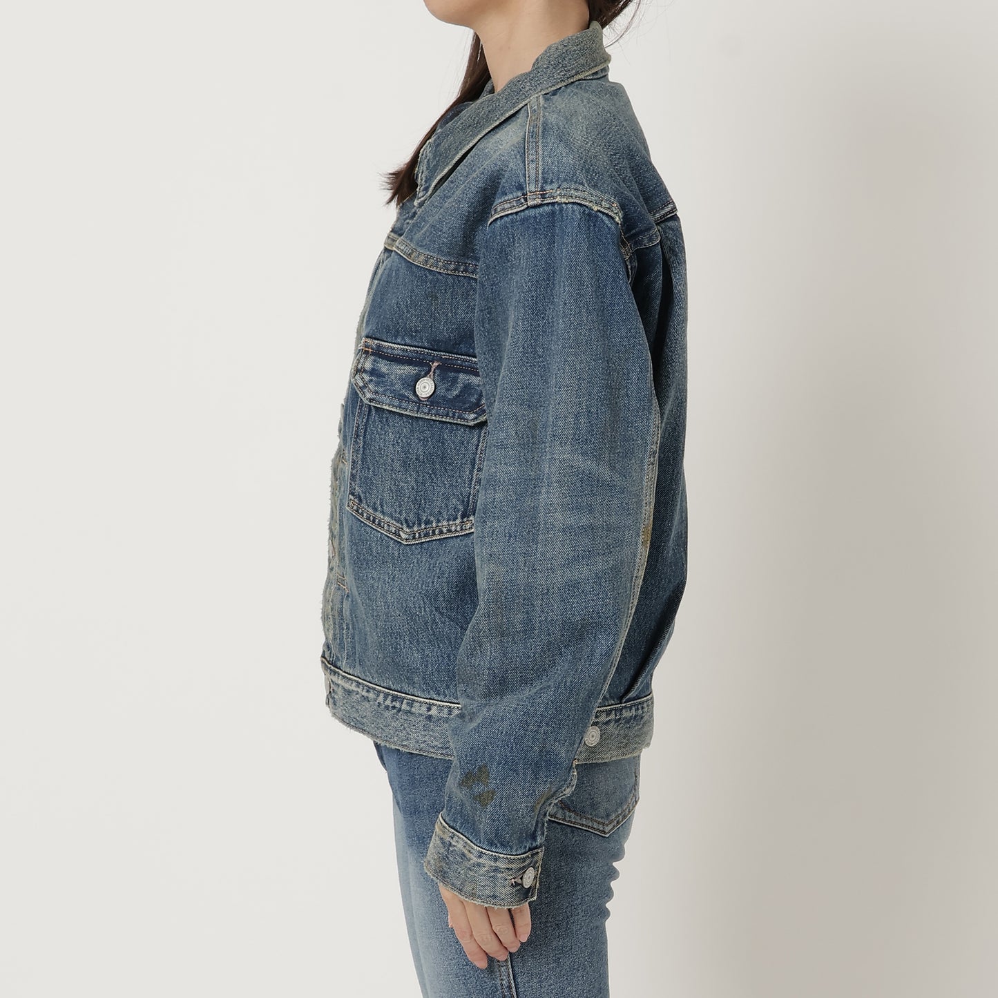 Vintage Trucker Denim Jacket (60949)