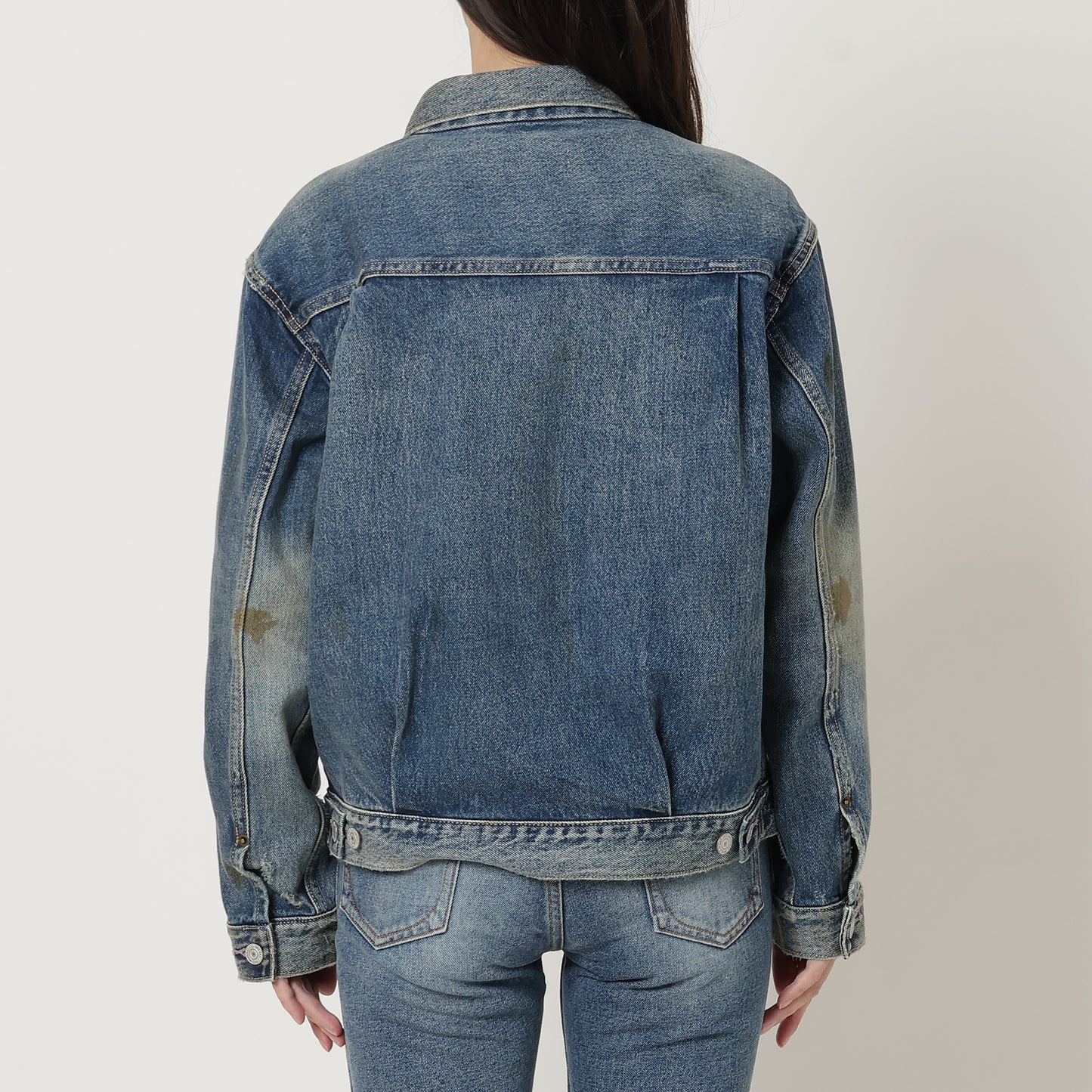 Vintage Trucker Denim Jacket (60949)