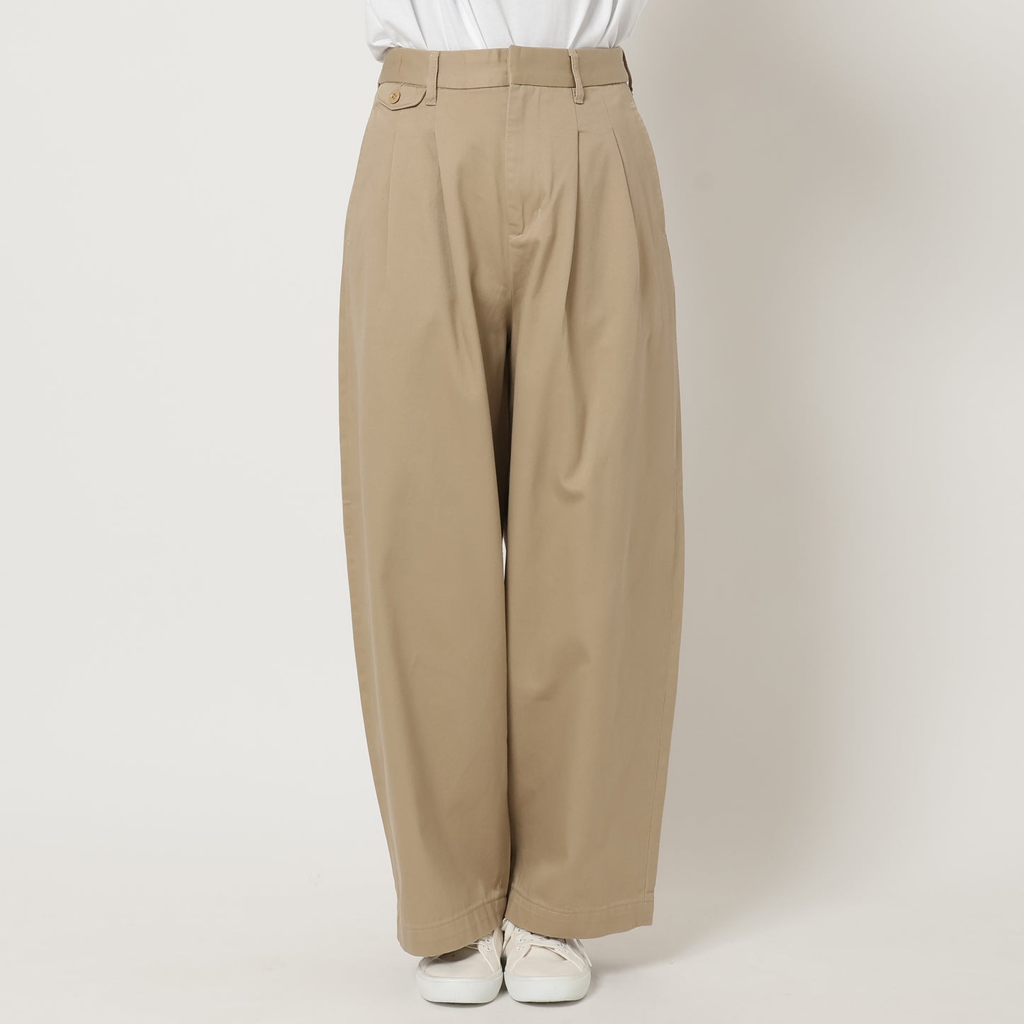 Wide Baggy Chino Pants (80239)