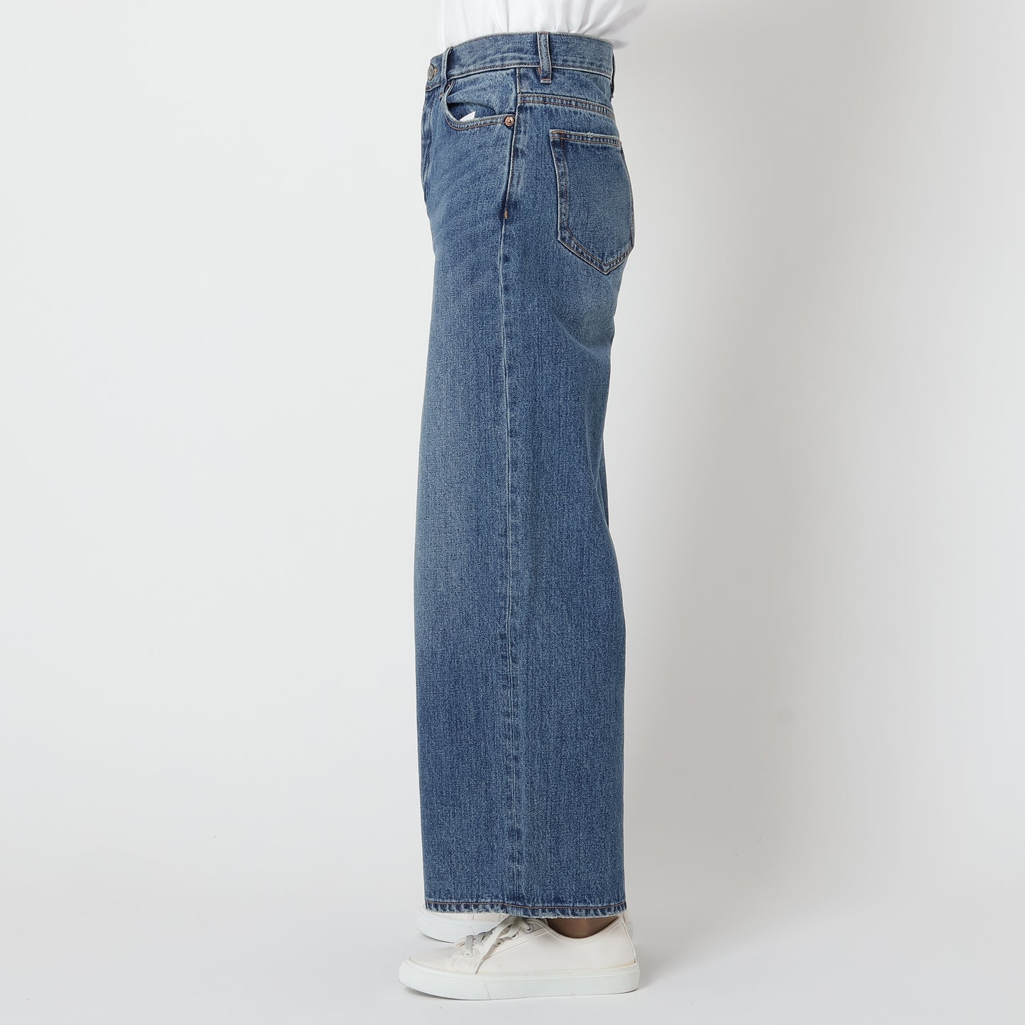 Mid-rise Wide Denim (60936)