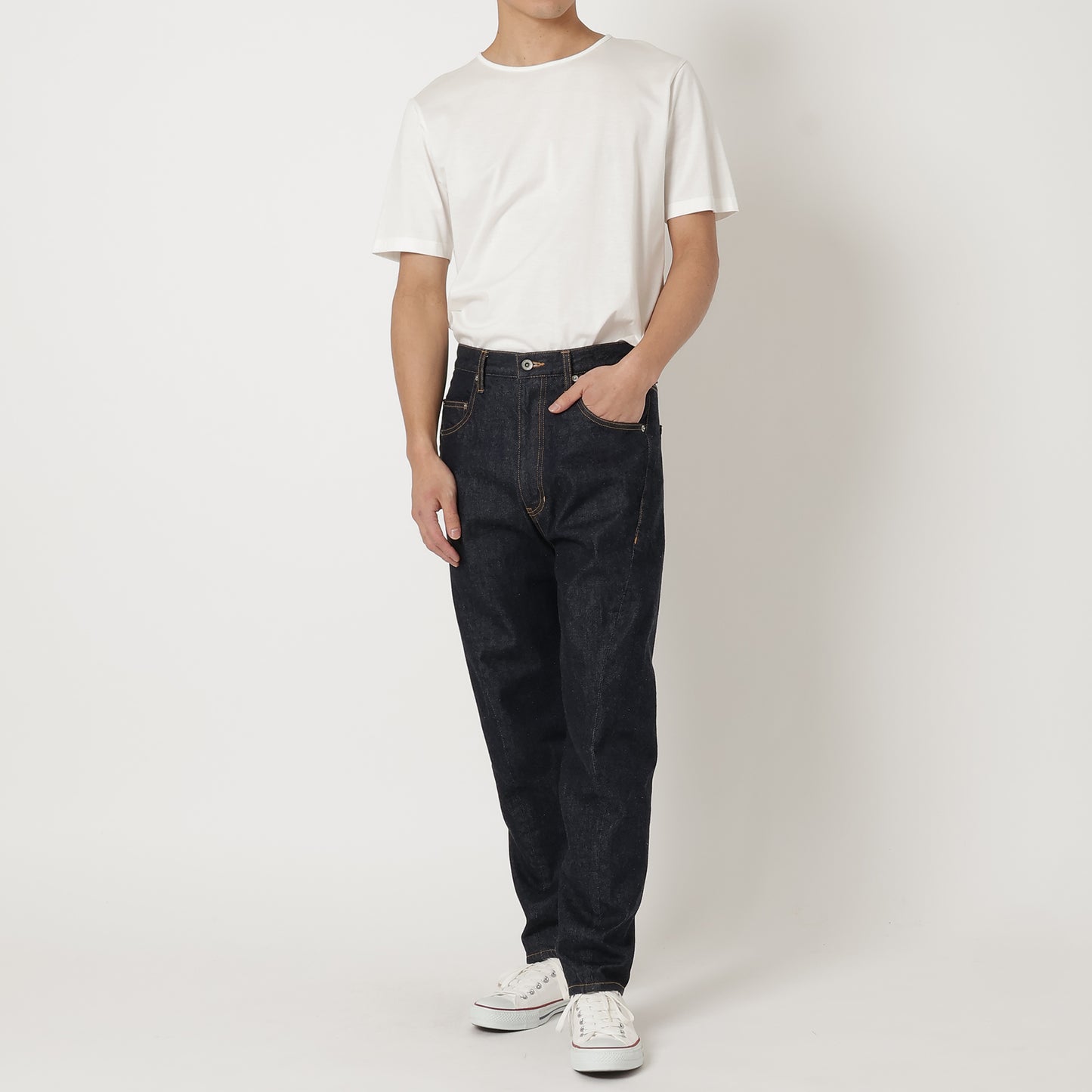 3D Sarouel Tapered Denim (61751)