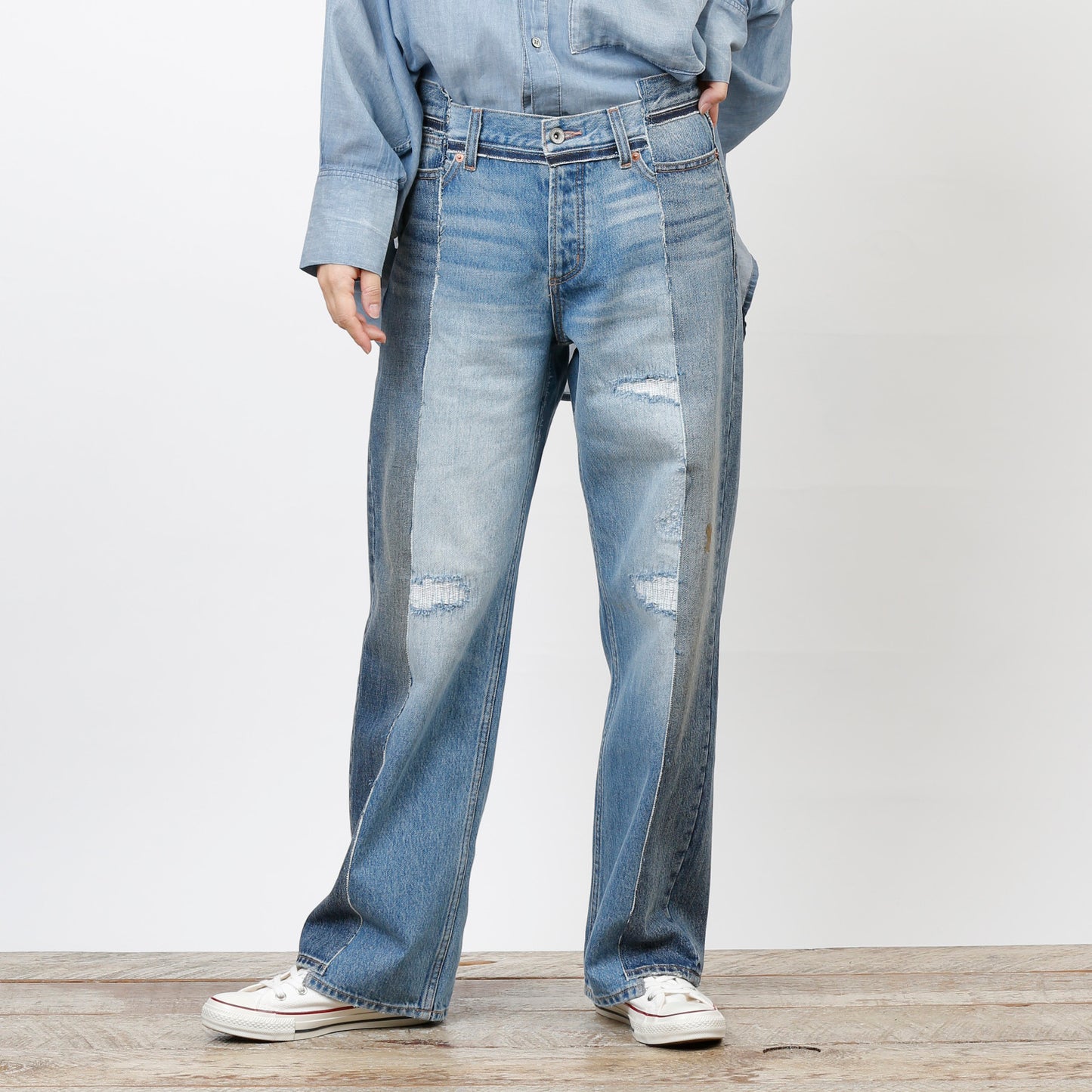 Repro Denim Boyfriend Pants (61074)