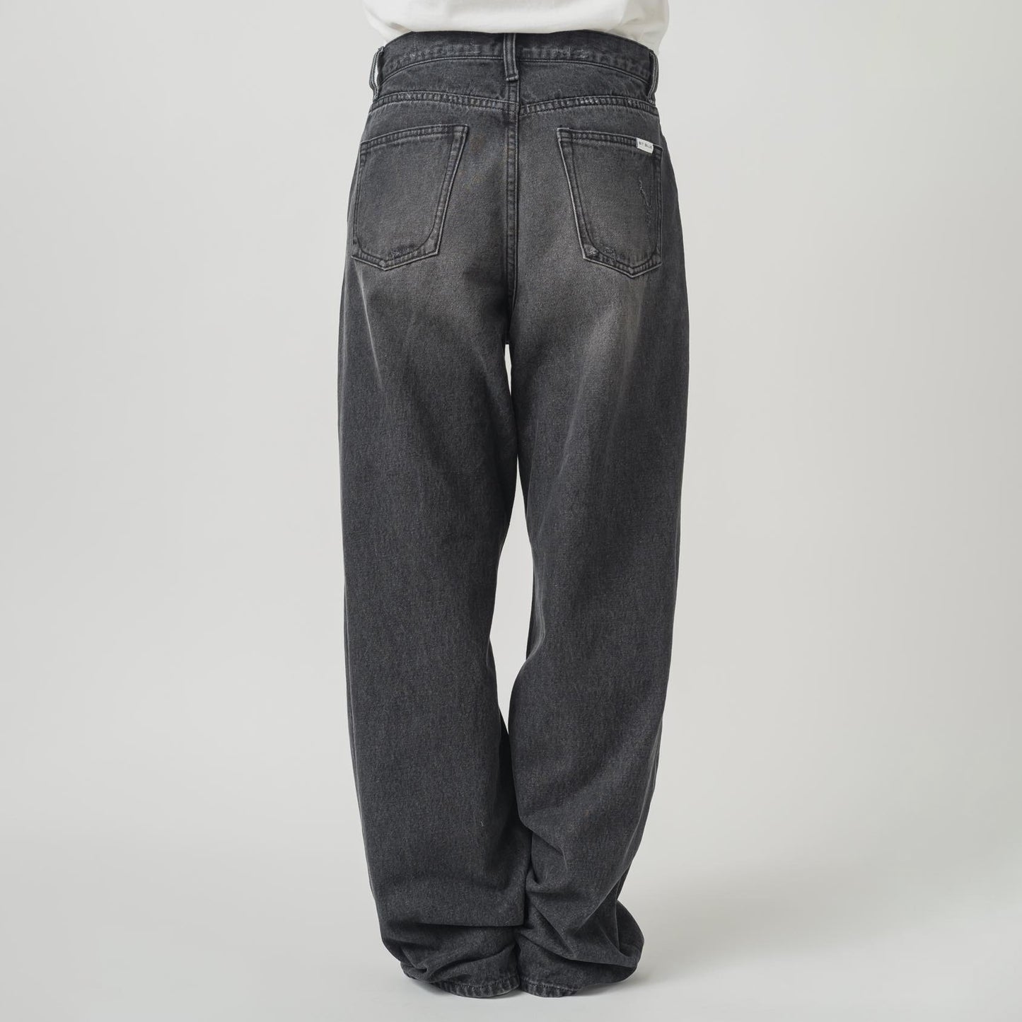 Boyfriend Crash Repair Denim Pants (61237)