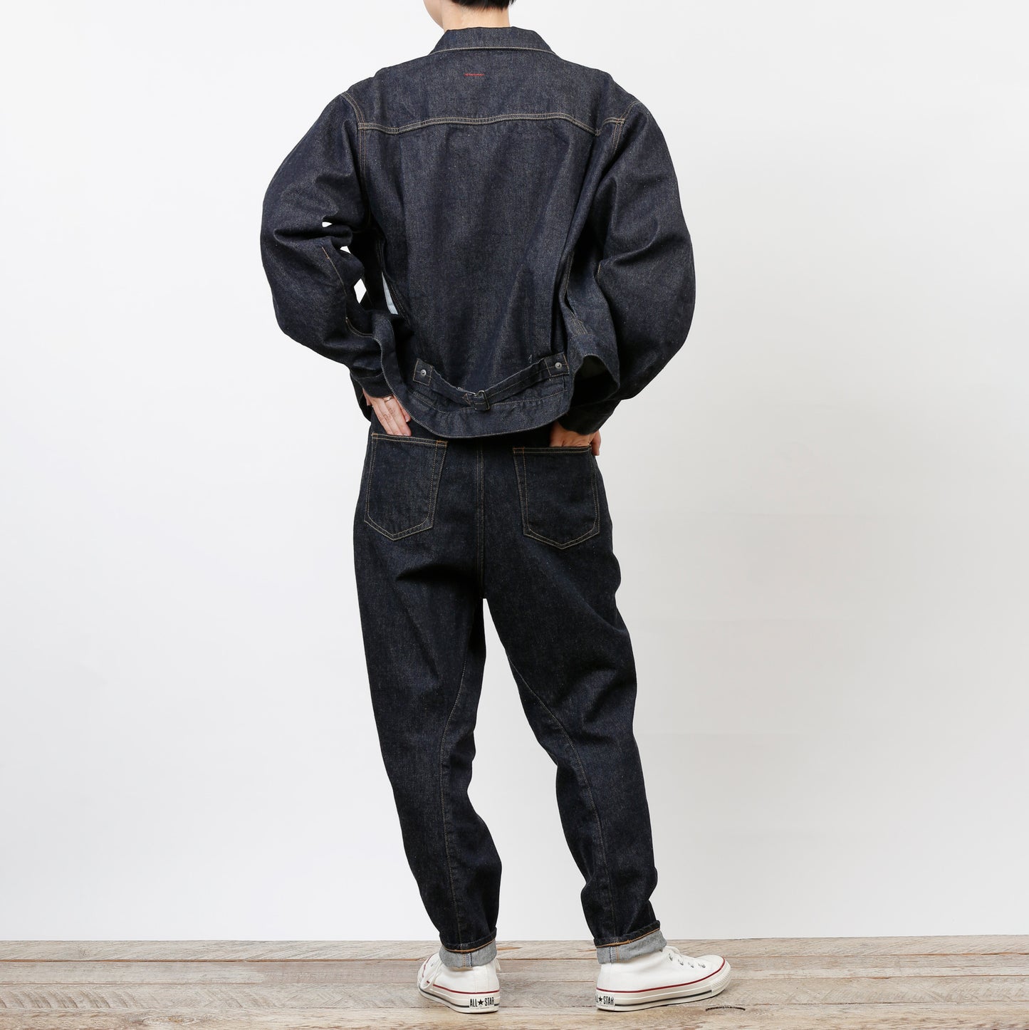 3D Saruel Wide Denim (61748)