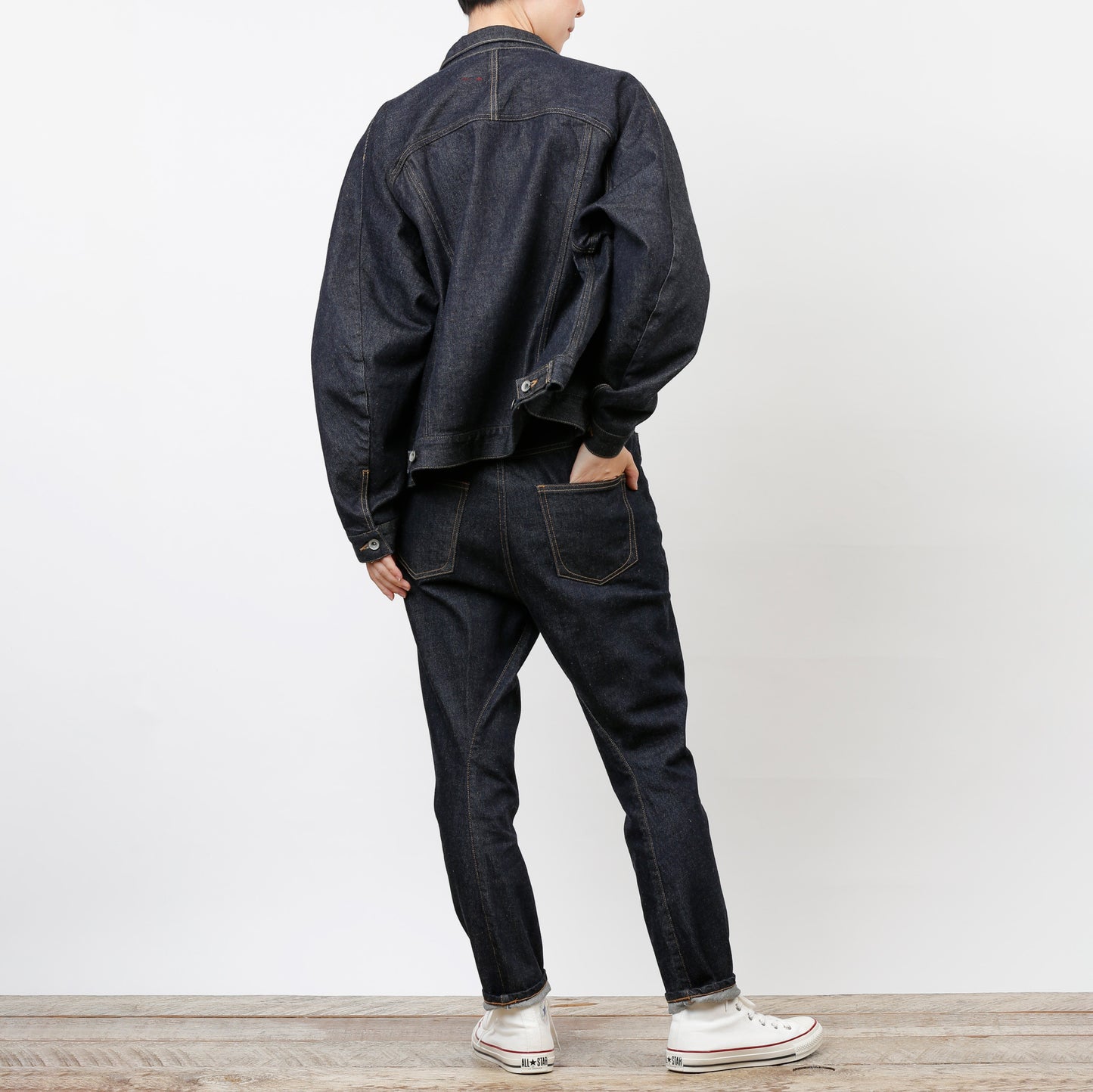 3D Sarouel Tapered Denim (61751)