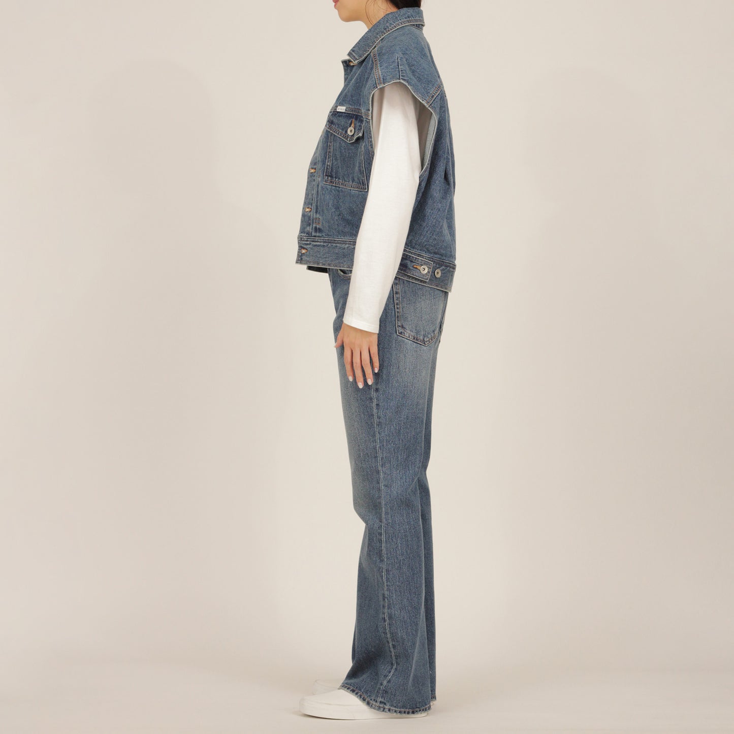 Tracker Denim Vest (61771)