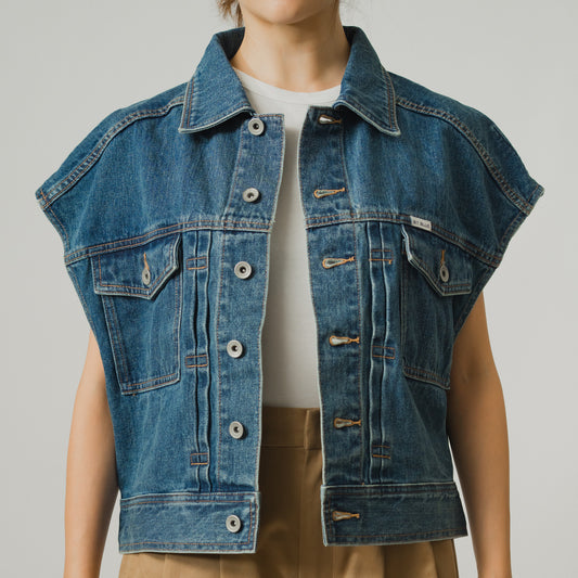 Tracker Denim Vest (61771)